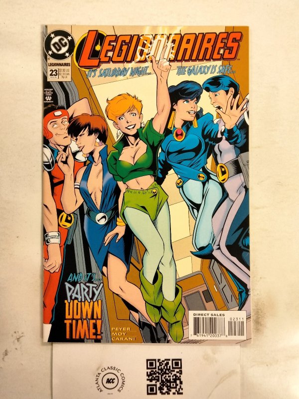 Legionnaires #23 (DC Comics), raw comic book in NM condition — front cover