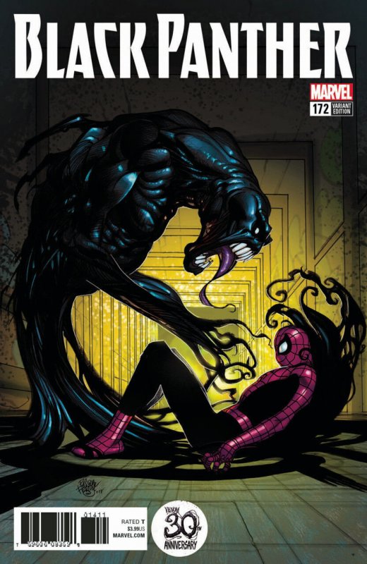 Black Panther #172 (Marvel Comics, 2016), raw comic book in VF/NM condition — front cover