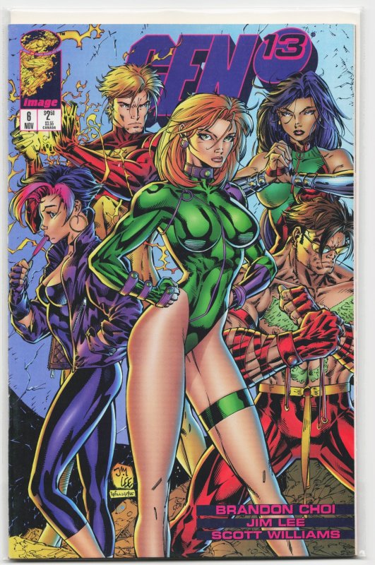 Gen 13 #6 (Image Comics, 1995), raw, ungraded comic book — front cover