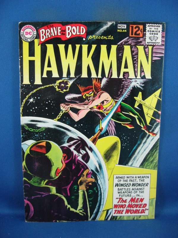 Brave and the Bold #44 (DC Comics, 1962), raw comic book in VF condition — front cover
