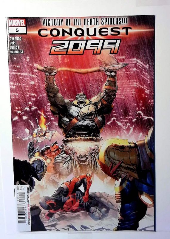 Conquest 2099 #5 (Marvel Comics, 2025), raw comic book in 9.4 condition — front cover