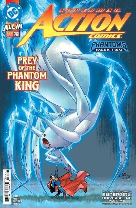 Action Comics #1071 (DC Comics, 2016), raw comic book in NM condition — front cover