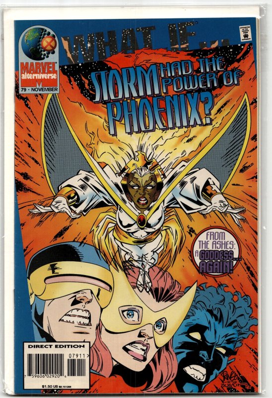 What If...? #79 (Marvel Comics, 1995), raw, ungraded comic book — front cover