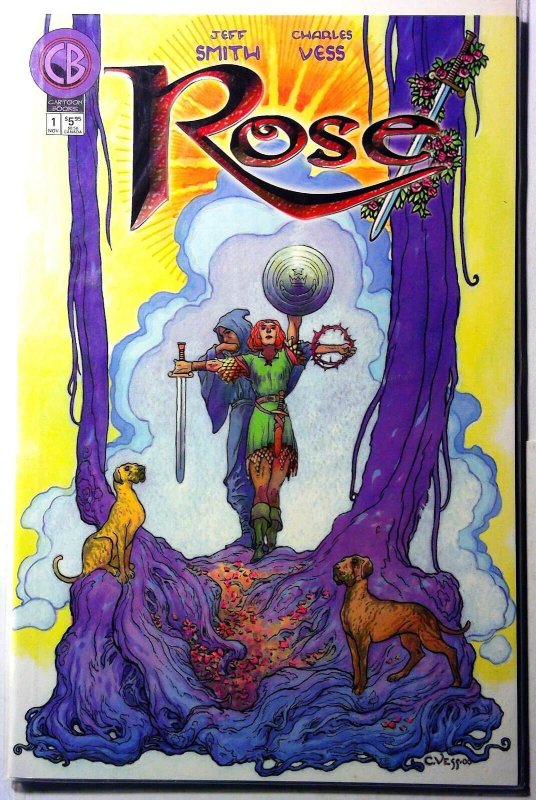 Rose #1 (Cartoon Books, 2000), raw, ungraded comic book — front cover