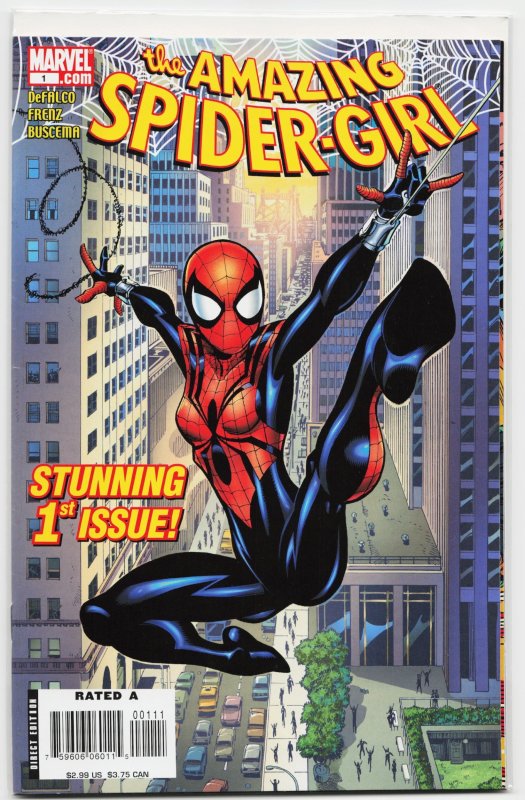 The Amazing Spider-Girl #1 (Marvel Comics, 2006), raw, ungraded comic book — front cover