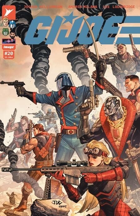 GI Joe #20 (Image Comics, 2026), raw, ungraded comic book — front cover