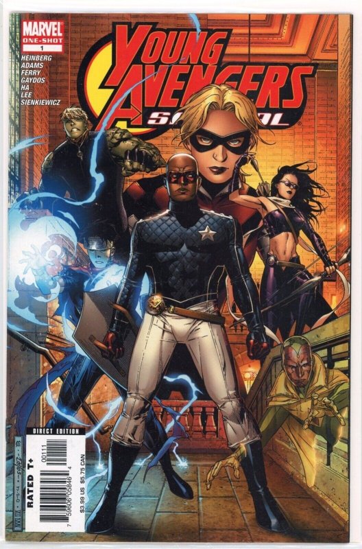 Young Avengers Special #1 (Marvel Comics, 2005), raw comic book in NM- 9.2 condition — front cover
