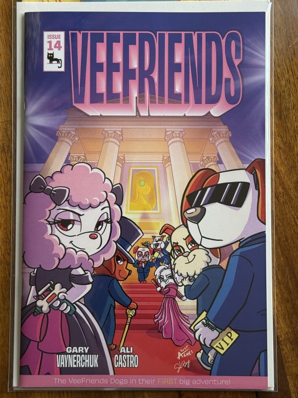 VeeFriends #14 (2025), raw comic book in NM+ 9.6 condition — front cover