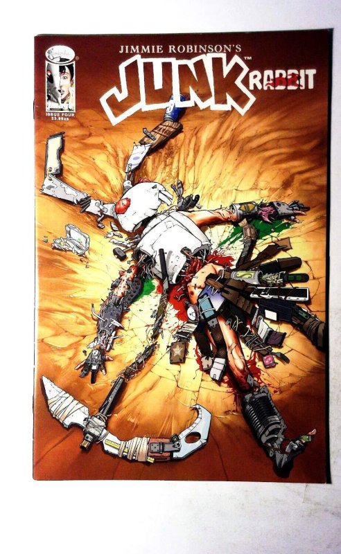 Junk Rabbit #4 (Image Comics, 2023), raw, ungraded comic book — front cover