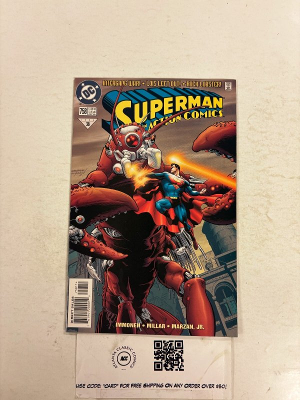 Action Comics #758 (DC Comics), raw comic book in NM condition — front cover