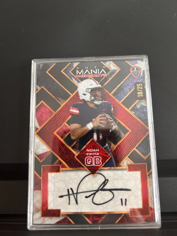 Noah Fifita 18/25 – 2024 Wild Card Auto Mania (2024), raw, ungraded comic book — front cover