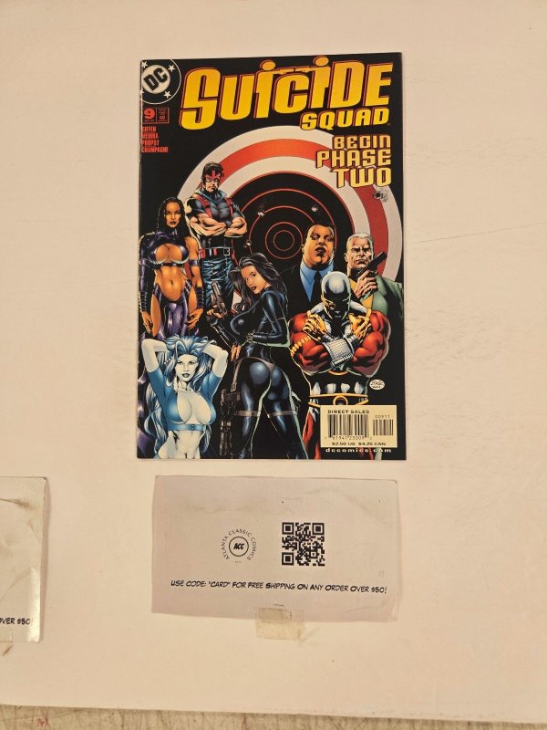Suicide Squad #9 (DC Comics, 1988), raw comic book in NM condition — front cover