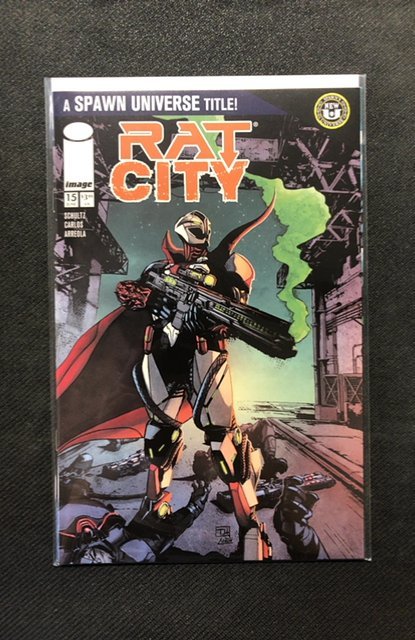 Rat City #15 (2025), raw, ungraded comic book — front cover