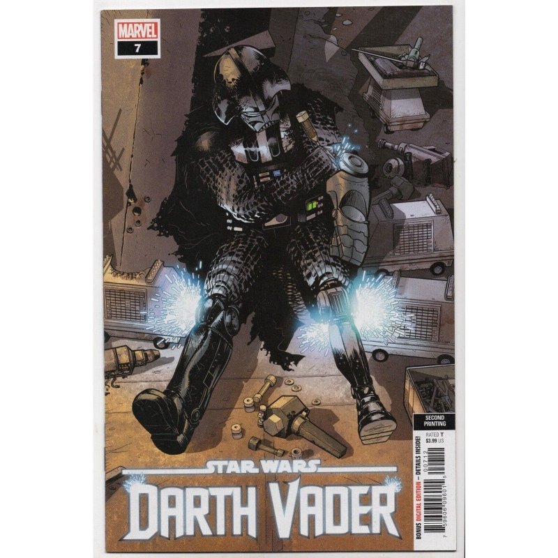 Star Wars Darth Vader #7 (Marvel Comics, 2020), raw comic book in NM 9.4 condition — front cover