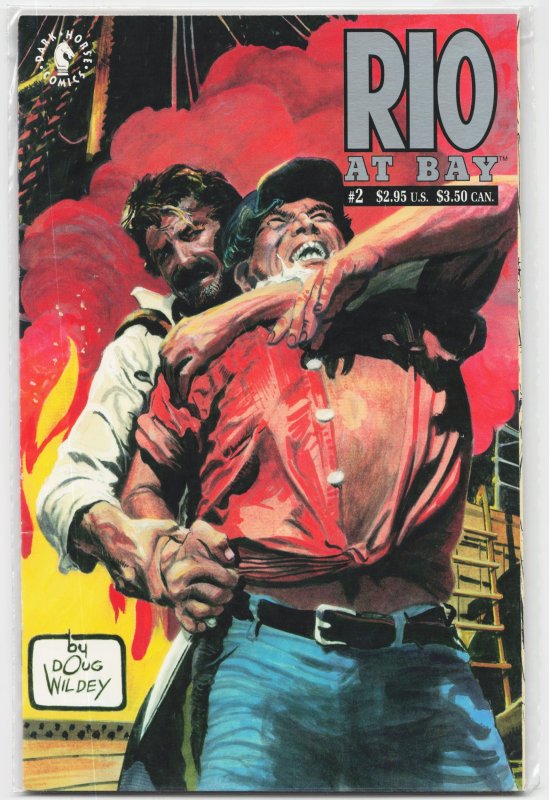 Rio at Bay #2 (Dark Horse Comics, 1992), raw, ungraded comic book — front cover