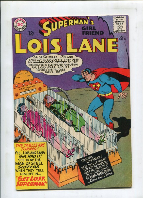 Superman's Girlfriend Lois Lane #60 (DC Comics, 1965), raw comic book in 4.0 condition — front cover