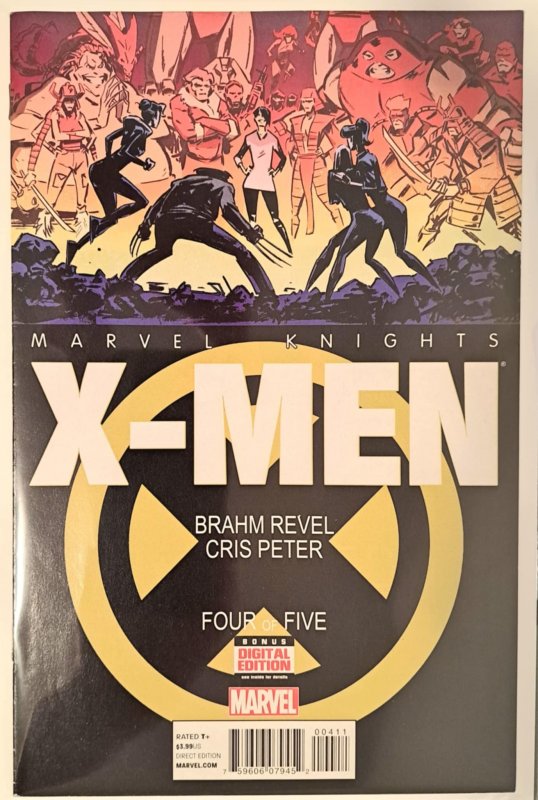Marvel Knights: X-Men #4 (Marvel Comics, 2014), raw, ungraded comic book — front cover