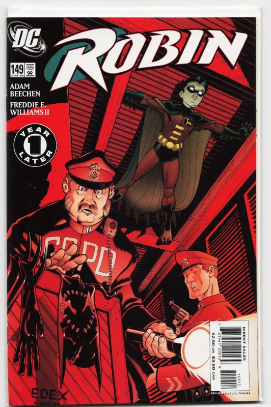 Robin #149 (DC Comics, 2006), raw, ungraded comic book — front cover