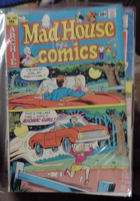 Mad House Comic #103 (Archie Comics, 1976), raw, ungraded comic book — front cover