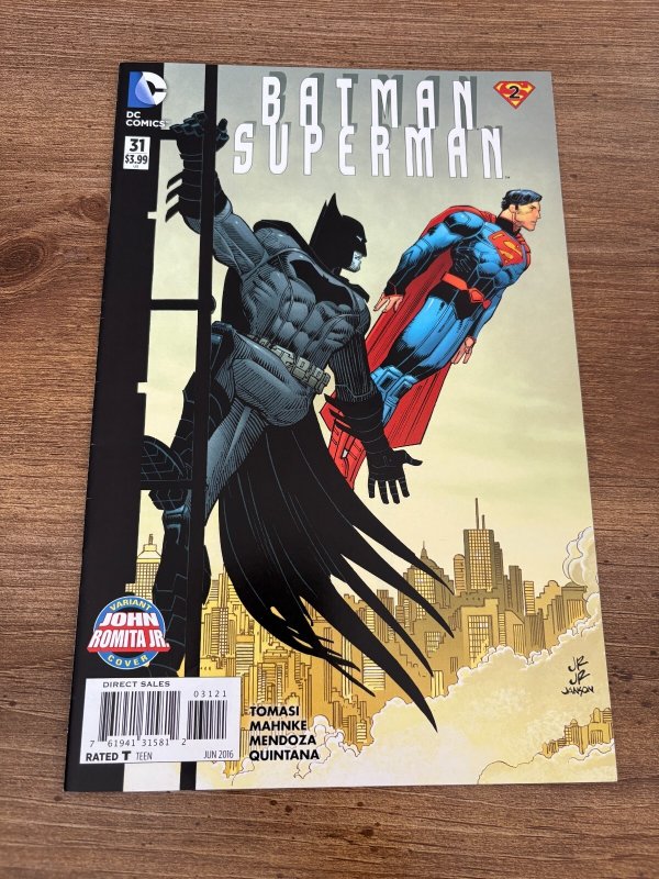 Batman Superman #31 (DC Comics), raw comic book in NM condition — front cover