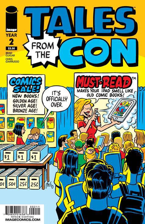 Tales from the Con #2 (Image Comics, 2014), raw comic book in VF/NM condition — front cover