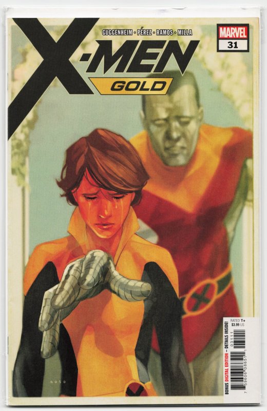 X-Men: Gold #31 (Marvel Comics, 2018), raw, ungraded comic book — front cover