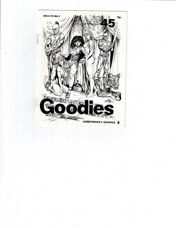 Goodies #45 (1986), raw, ungraded comic book — front cover