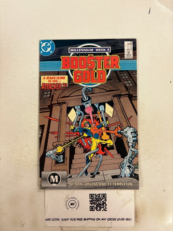 Booster Gold #24 (DC Comics), raw comic book in VF condition — front cover