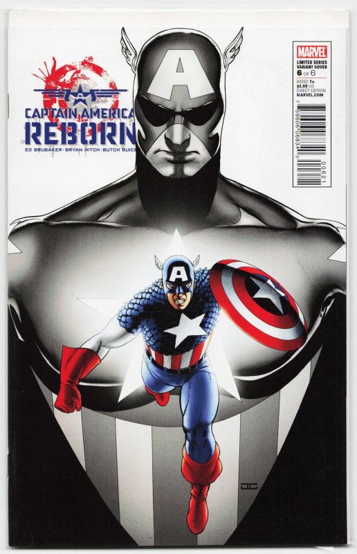 Captain America: Reborn #6 (Marvel Comics, 2010), raw, ungraded comic book — front cover