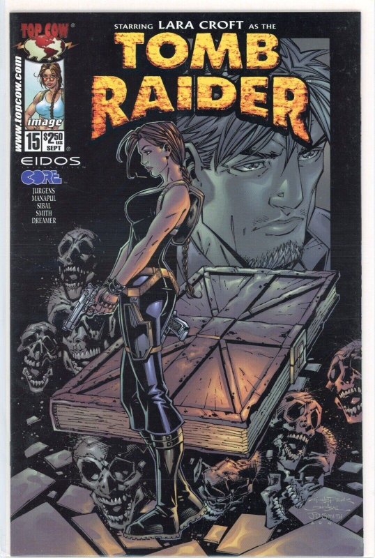Tomb Raider #15 (Dark Horse Comics, 2001), raw comic book in NM 9.4 condition — front cover