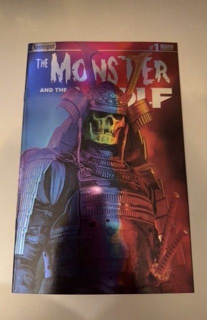 The Monster and the Wolf #1 (2025), raw, ungraded comic book — front cover