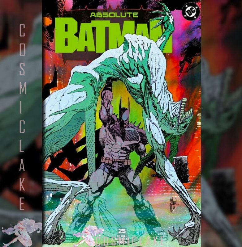 Absolute Batman #25 (DC Comics), raw, ungraded comic book — front cover