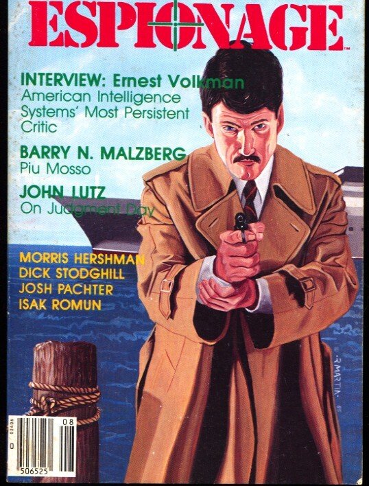 Espionage #4, raw, ungraded comic book — front cover