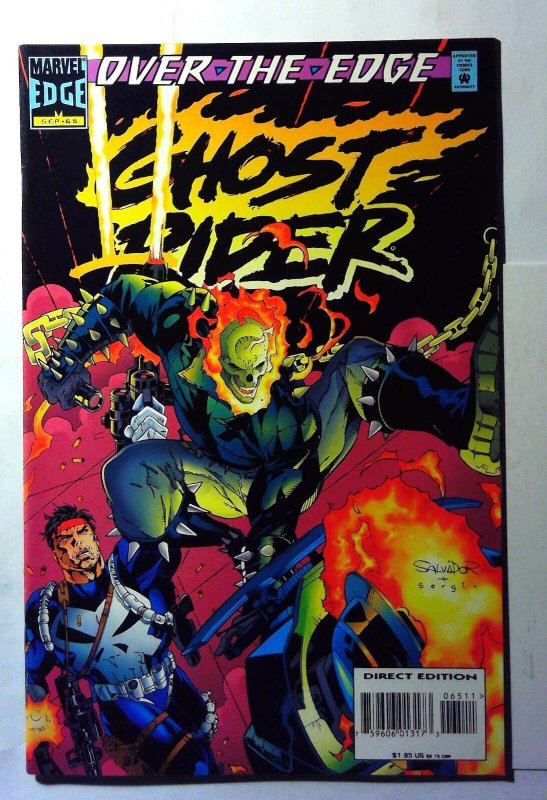 Ghost Rider 2nd Series #65 (Marvel Comics, 1995), raw, ungraded comic book — front cover