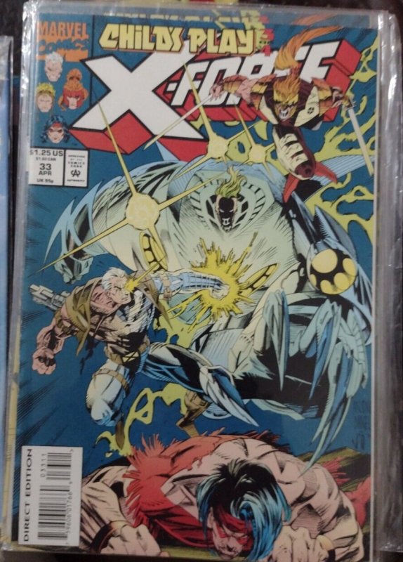 X-Force #33 (Marvel Comics, 1994), raw, ungraded comic book — front cover