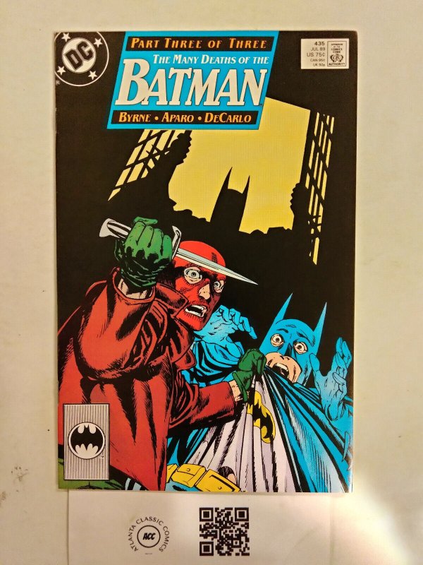 Batman #435 (DC Comics), raw comic book in NM condition — front cover