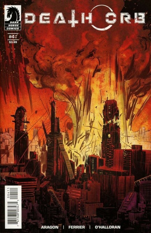 Death Orb #4 (Dark Horse Comics, 2019), raw, ungraded comic book — front cover