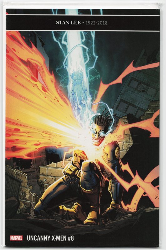 Uncanny X-Men #8 (Marvel Comics, 2019), raw, ungraded comic book — front cover