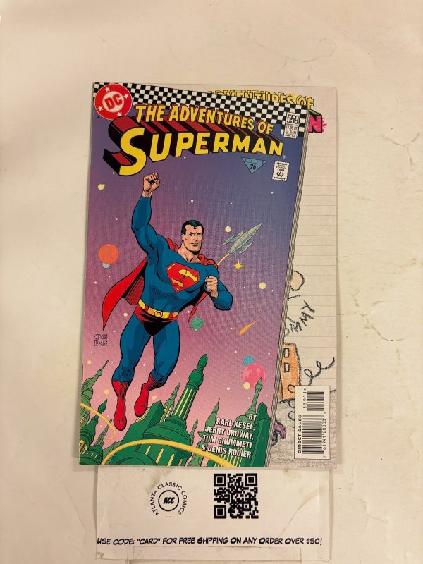 Adventures of Superman #559 (DC Comics, 1998), raw comic book in NM condition — front cover