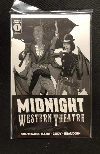 Midnight Western Theatre #1 (2021), raw, ungraded comic book — front cover