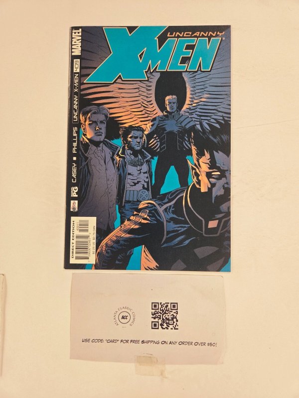 Uncanny X-Men #409 (Marvel Comics, 2002), raw comic book in NM condition — front cover