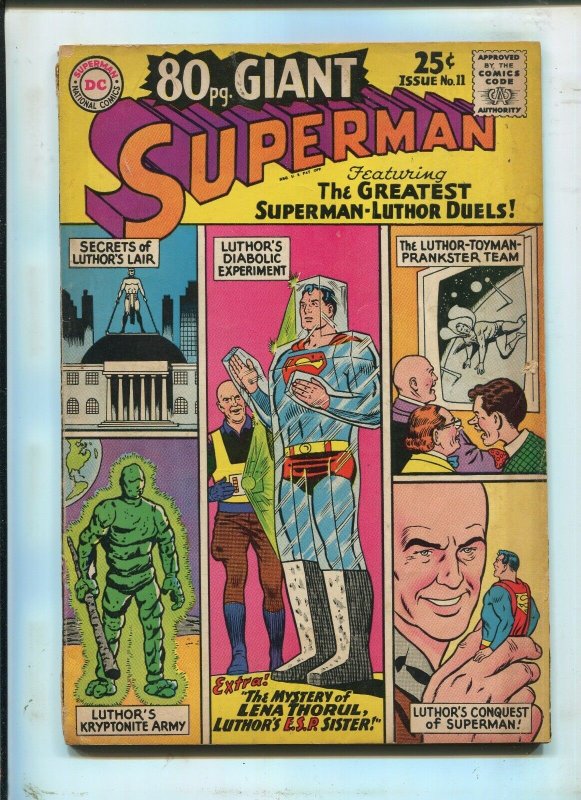 Superman 80 Pg. Giant #2 (1965), raw comic book in 5.0 condition — front cover
