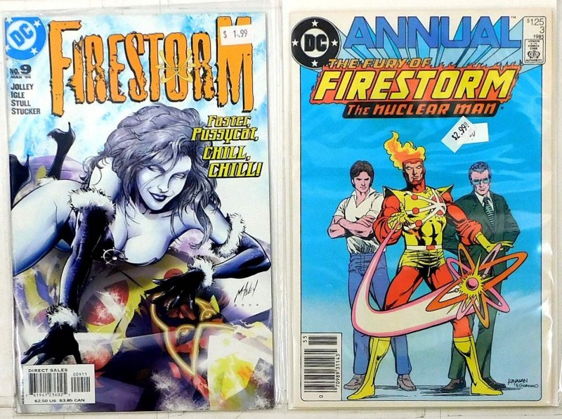 Firestorm Lot of 2 #9, Annual 3 (2005) DC Comics 1st Print Comic Books (DC Comics, 2005), raw, ungraded comic book — front cover