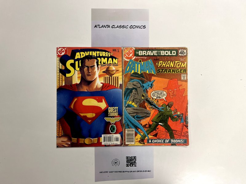 2 DC Comics the Brave & the Bold #145, raw, ungraded comic book — front cover