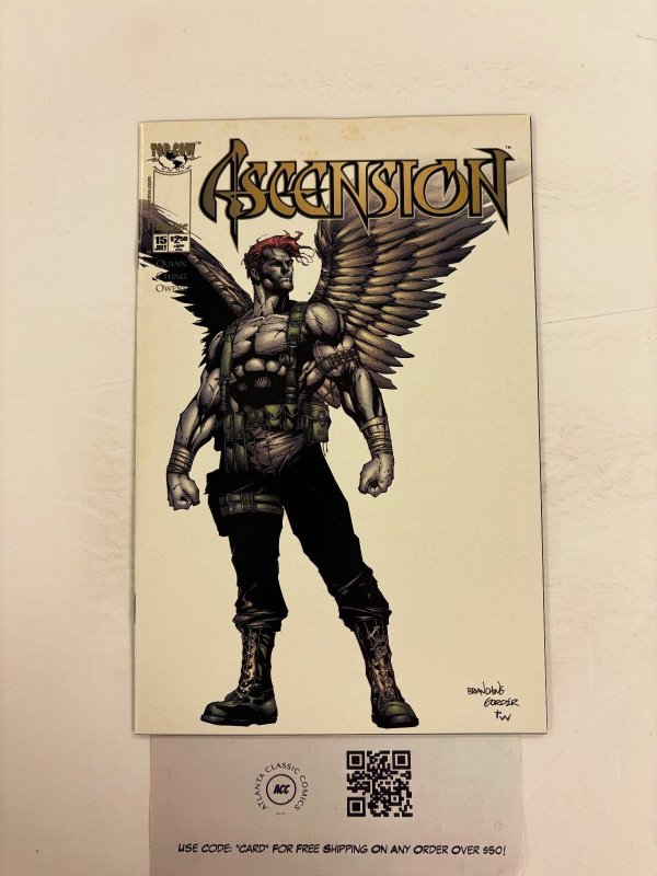 Ascension #15 (Top Cow), raw comic book in NM condition — front cover