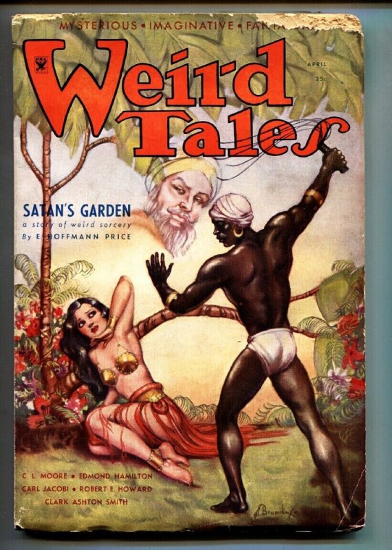 Weird Tales--April 1934--Pulp Magazine----VG- (1934), raw comic book in VG- condition — front cover