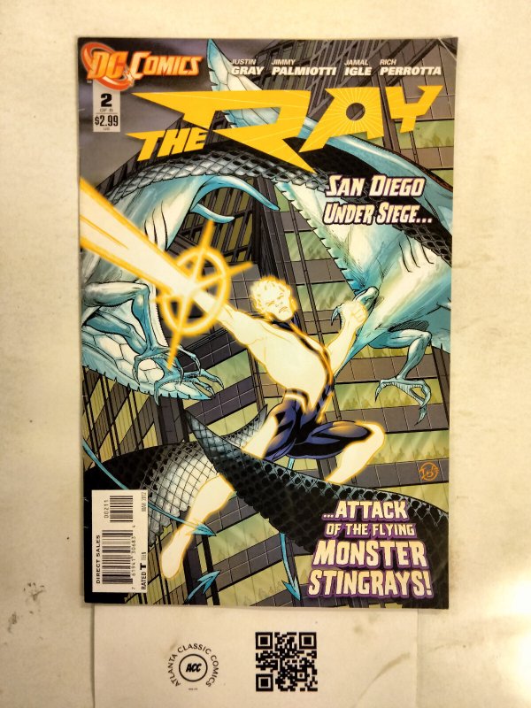 The Ray #2 (DC Comics), raw comic book in NM condition — front cover