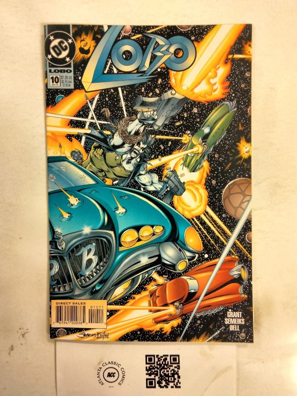 Lobo #10 (DC Comics), raw comic book in NM condition — front cover