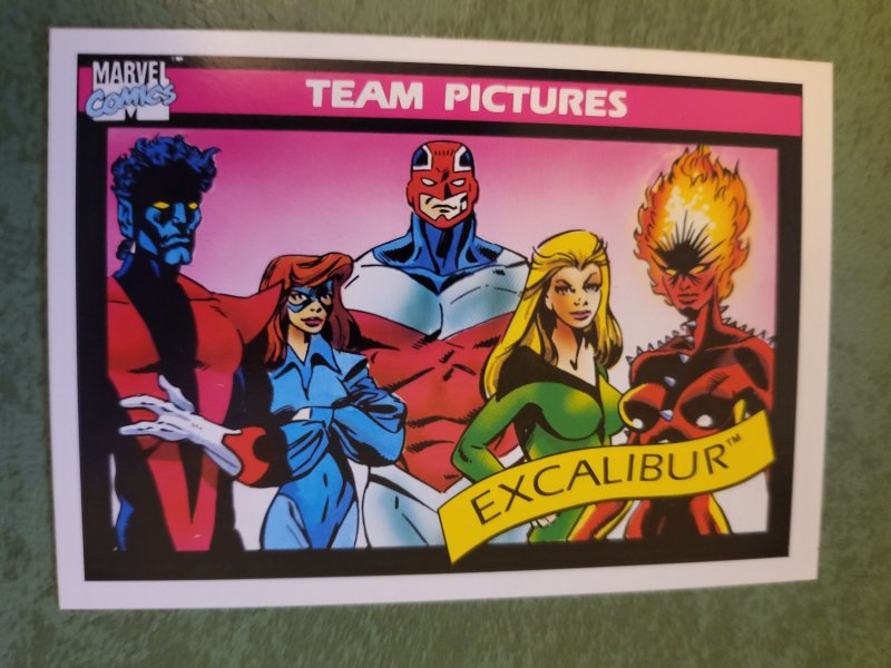 1990 Marvel Universe #144 (1990), raw, ungraded comic book — front cover