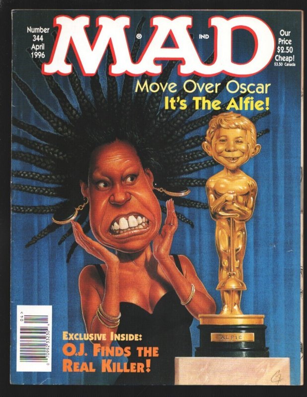 Mad Magazine #344 (EC Comics), raw, ungraded comic book — front cover